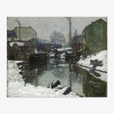 View of Akerselven by Ivar Lund - thumbnail_0_nf_66b0fec41000f9bb7f31f74e